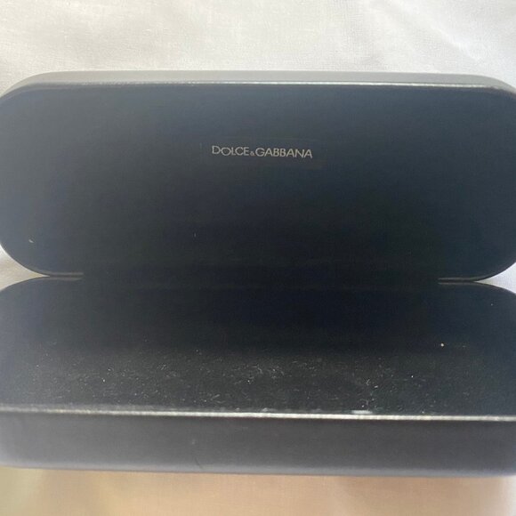 Dolce & Gabbana Glasses Eyeglasses HardShell Clamshell Case Only 6"L x 2"W x 1"H - Picture 2 of 9